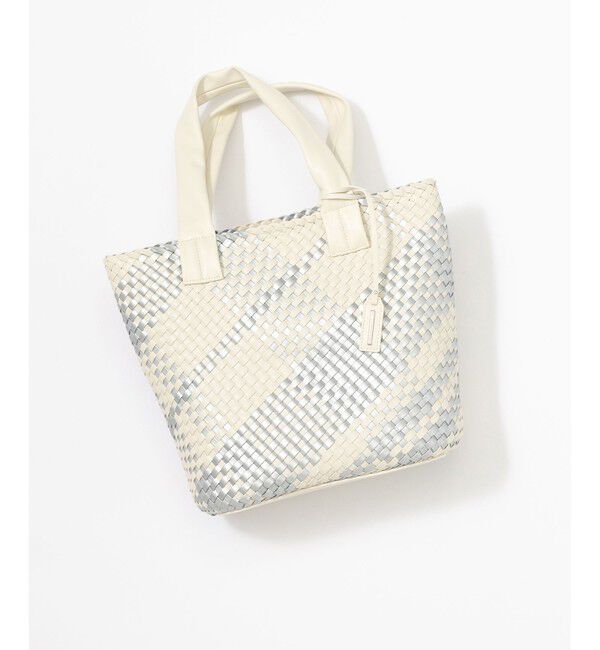 23区「メッシュ トートバッグ」|トートバッグ|シルバー系