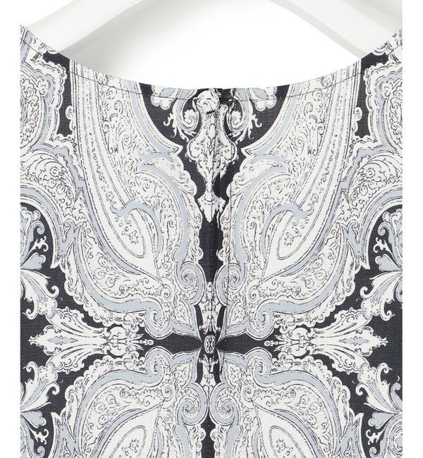 23区「【洗える】Ratti ドローイング ペイズリー プリント ブラウス」|シャツ・ブラウス|