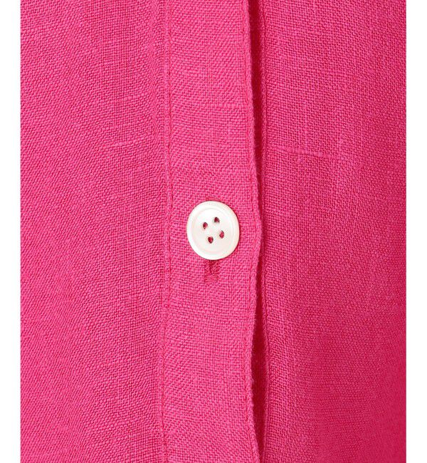 23区「【洗える】LIBECO タックスリーブ シャツ」|シャツ・ブラウス|