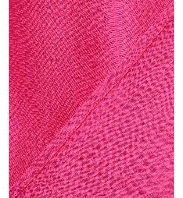 23区「【洗える】LIBECO タックスリーブ シャツ」|シャツ・ブラウス|