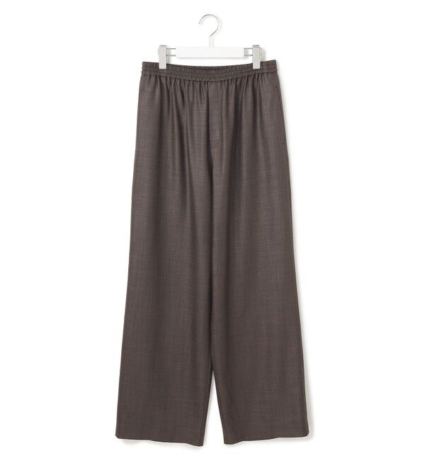 23区「【接触冷感/UVカット/洗える】ドライスラブストレッチ ワイド パンツ」|その他|