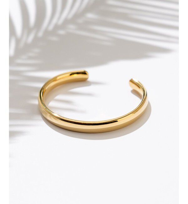 23区「【WEB限定】フラット バングル」|ブレスレット・バングル|ゴールド系