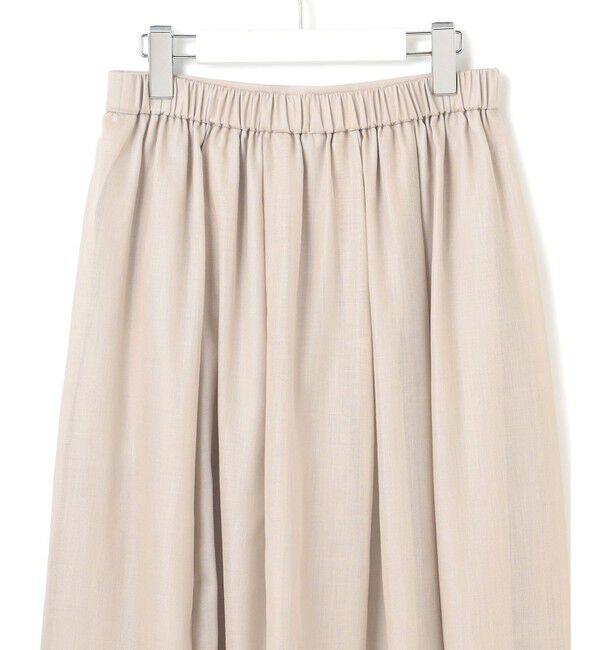 23区「【洗える】ソフトシアーフィルム タック スカート」|スカート|