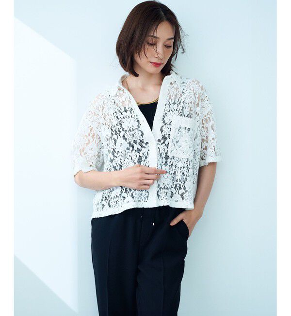 23区「【吸水速乾/UVカット/接触冷感】ストレッチジョーゼット キャミソール」|Tシャツ・カットソー|