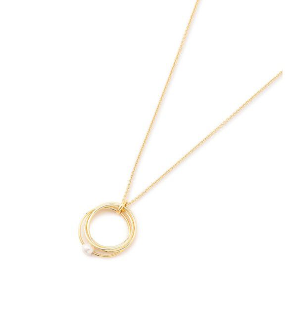 23区「ナローリングトップ ネックレス」|ネックレス|ゴールド系