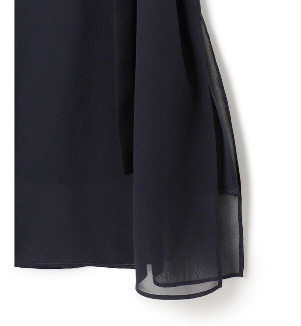 23区「【APPLAUDIR】シフォンジョーゼット コンビドレス」|ドレス|