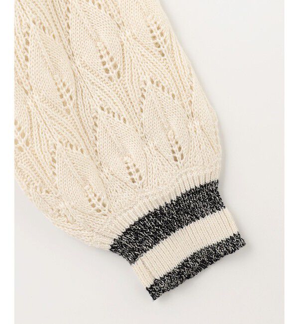 ANY SIS「【洗える】透かし編みニット カーディガン」|カーディガン|