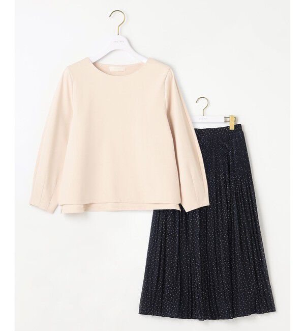 ANY SIS「【2SET】トップス&times;プリーツスカート セット」|ドレス|