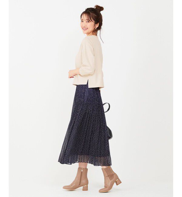 ANY SIS「【2SET】トップス&times;プリーツスカート セット」|ドレス|