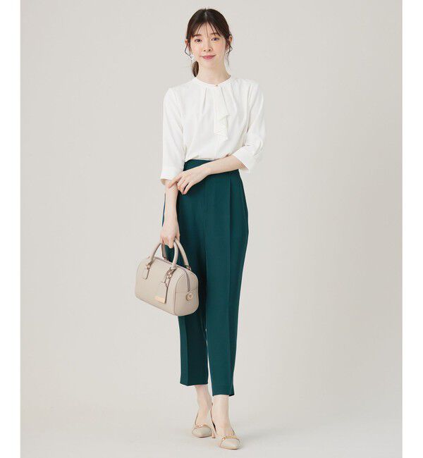 any SiS「【洗える】ラッフルボウ ブラウス」|シャツ・ブラウス|