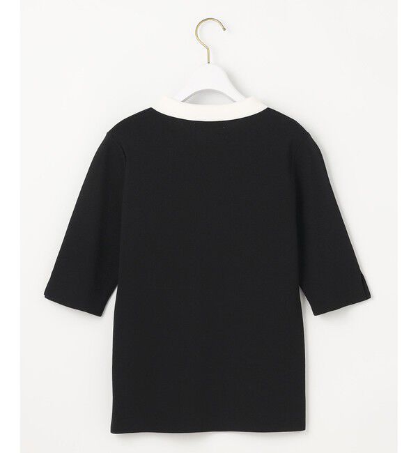 any SiS「【好印象企画】襟配色ニット&times;タックスカートセット」|スーツ|