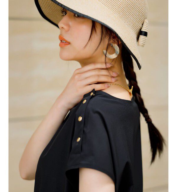 ANY SIS「【撥水・UVカット・洗える】ラッシュガードシリーズ ショートサロペット」|オールインワン|