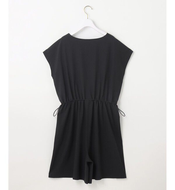 ANY SIS「【撥水・UVカット・洗える】ラッシュガードシリーズ ショートサロペット」|オールインワン|