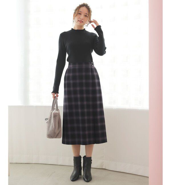 ANY SIS「【23.0～24.0cm】ベルト付き ブーツ」|ショートブーツ|