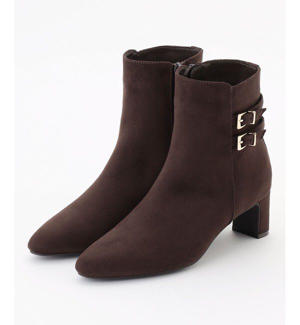 ANY SIS「【23.0～24.0cm】ベルト付き ブーツ」|ショートブーツ|