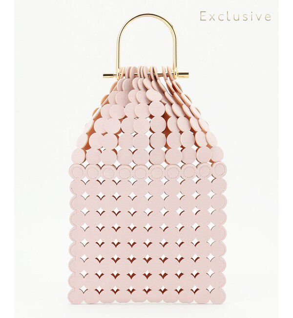 BEIGE,「【一部店舗限定】MARY AL TERNA / MOON ハンドバック」|ハンドバッグ|Shell Pink