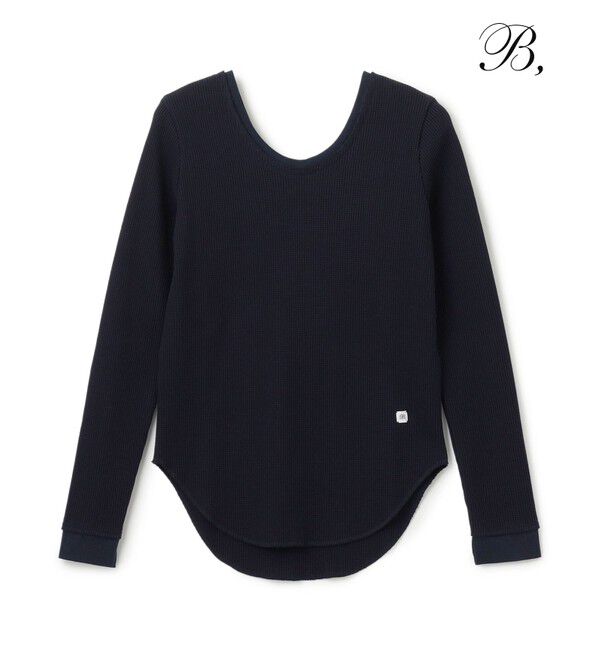 BEIGE,「【B,】COSMOS / 長袖トップス」|Tシャツ・カットソー|Navy