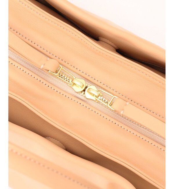 BEIGE,「【一部店舗限定】MARY AL TERNA / RIKYU レザーハンドバック」|ハンドバッグ|