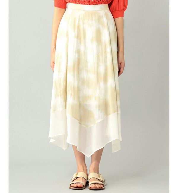 GRACE CONTINENTAL「タイダイプリントフレアスカート」|スカート|