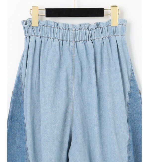  「ワイドイージーデニムパンツ2」|デニム|