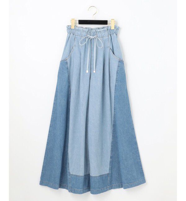  「ワイドイージーデニムパンツ2」|デニム|