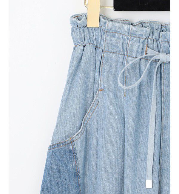  「ワイドイージーデニムパンツ2」|デニム|