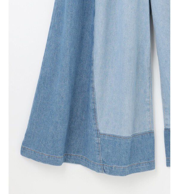  「ワイドイージーデニムパンツ2」|デニム|