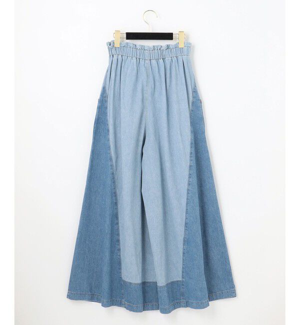  「ワイドイージーデニムパンツ2」|デニム|