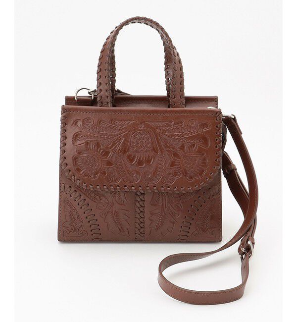 Carving Tribes「Mini satchel」|ハンドバッグ|ﾀﾞｰｸﾌﾞ