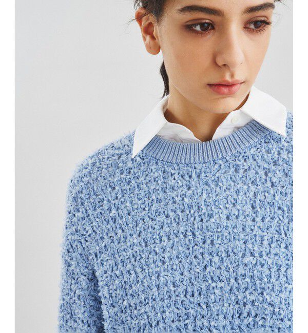  「テープヤーンニットトップ」|ニット・セーター|