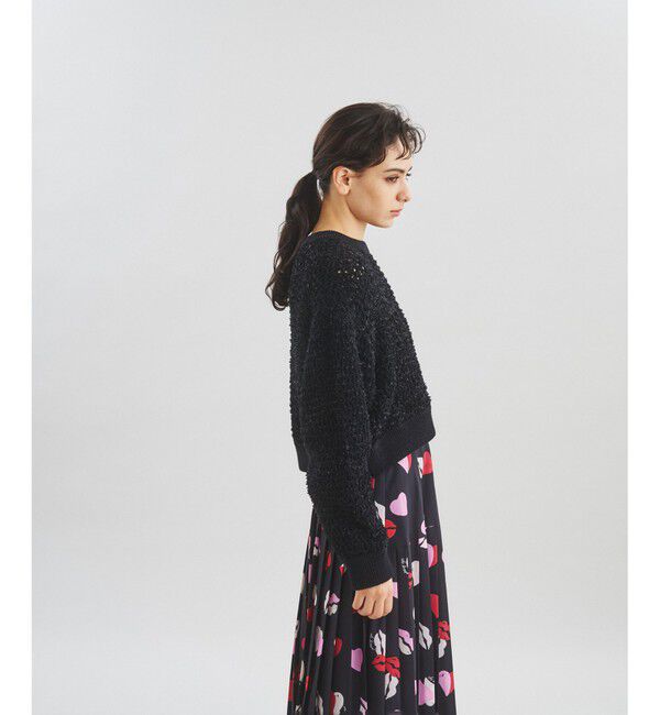  「テープヤーンニットトップ」|ニット・セーター|