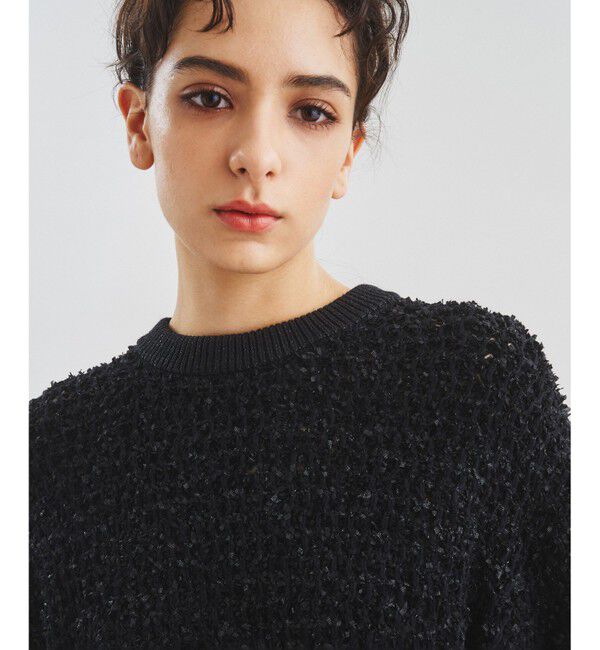  「テープヤーンニットトップ」|ニット・セーター|