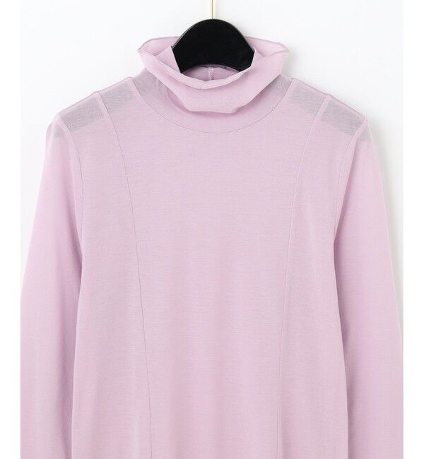  「シアー切替トップ」|Tシャツ・カットソー|