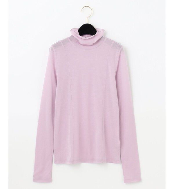  「シアー切替トップ」|Tシャツ・カットソー|