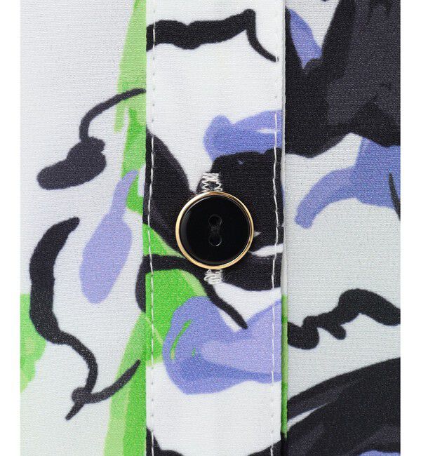  「ペイントフラワーブラウス」|シャツ・ブラウス|