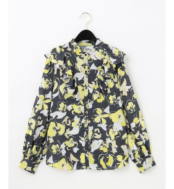  「ペイントフラワーブラウス」|シャツ・ブラウス|