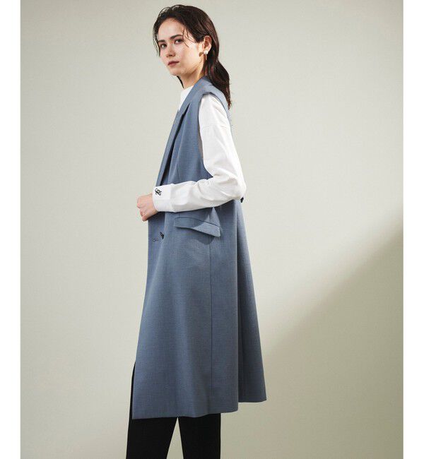 Grace Class「テーラードロングジレコート」|ベスト・ジレ|
