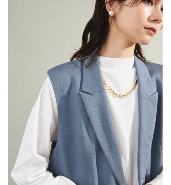 Grace Class「テーラードロングジレコート」|ベスト・ジレ|