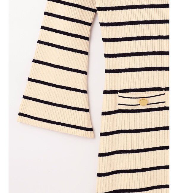 Diagram「ラメボーダーニットワンピース」|ワンピース|