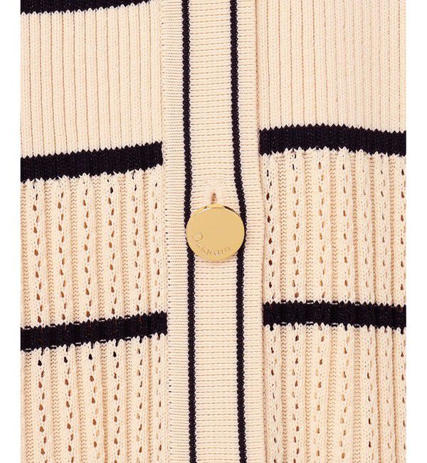 Diagram「ラメボーダーニットワンピース」|ワンピース|