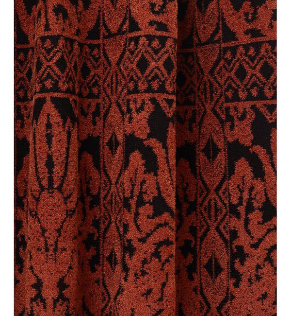 GRACE CONTINENTAL「フラワープリーツニットワンピース」|ワンピース|