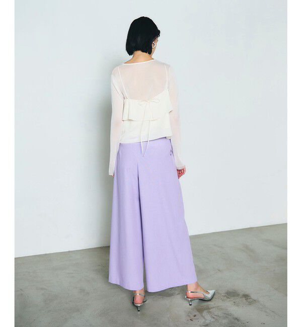 Diagram「ツータックベルトワイドパンツ」|その他|