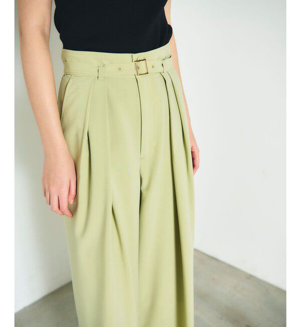 Diagram「ツータックベルトワイドパンツ」|その他|