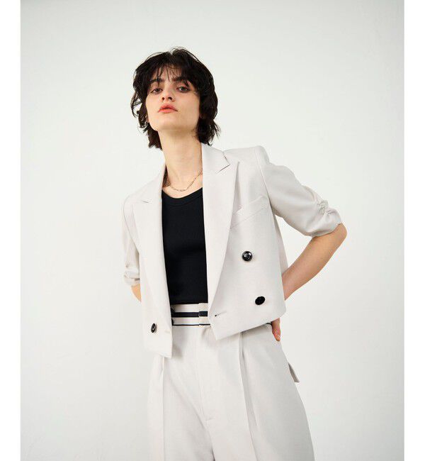 Diagram「ショートテーラージャケット」|テーラードジャケット|