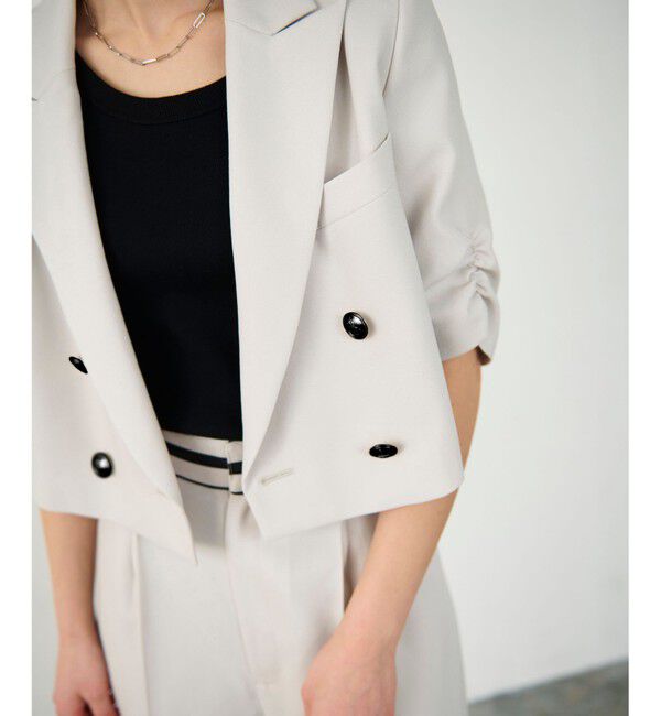 Diagram「ショートテーラージャケット」|テーラードジャケット|