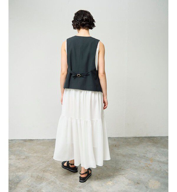 Grace Class「リネン混ツイルジレ」|ベスト・ジレ|