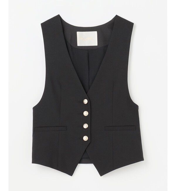 Grace Class「リネン混ツイルジレ」|ベスト・ジレ|