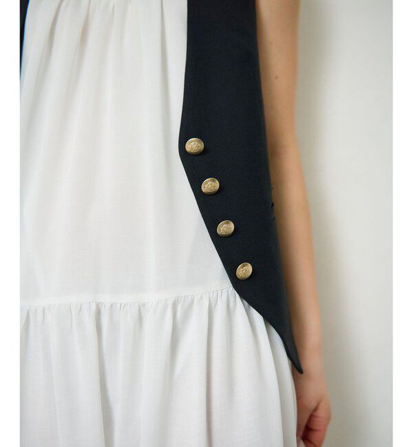 Grace Class「リネン混ツイルジレ」|ベスト・ジレ|