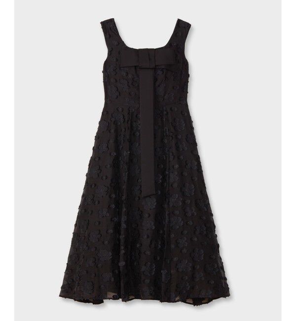 Grace Class「ラメFlowerジャガードドレス」|ワンピース|