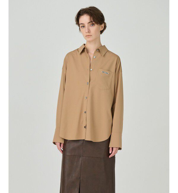 Diagram「ポケット付オーバーシャツ」|シャツ・ブラウス|キャメル